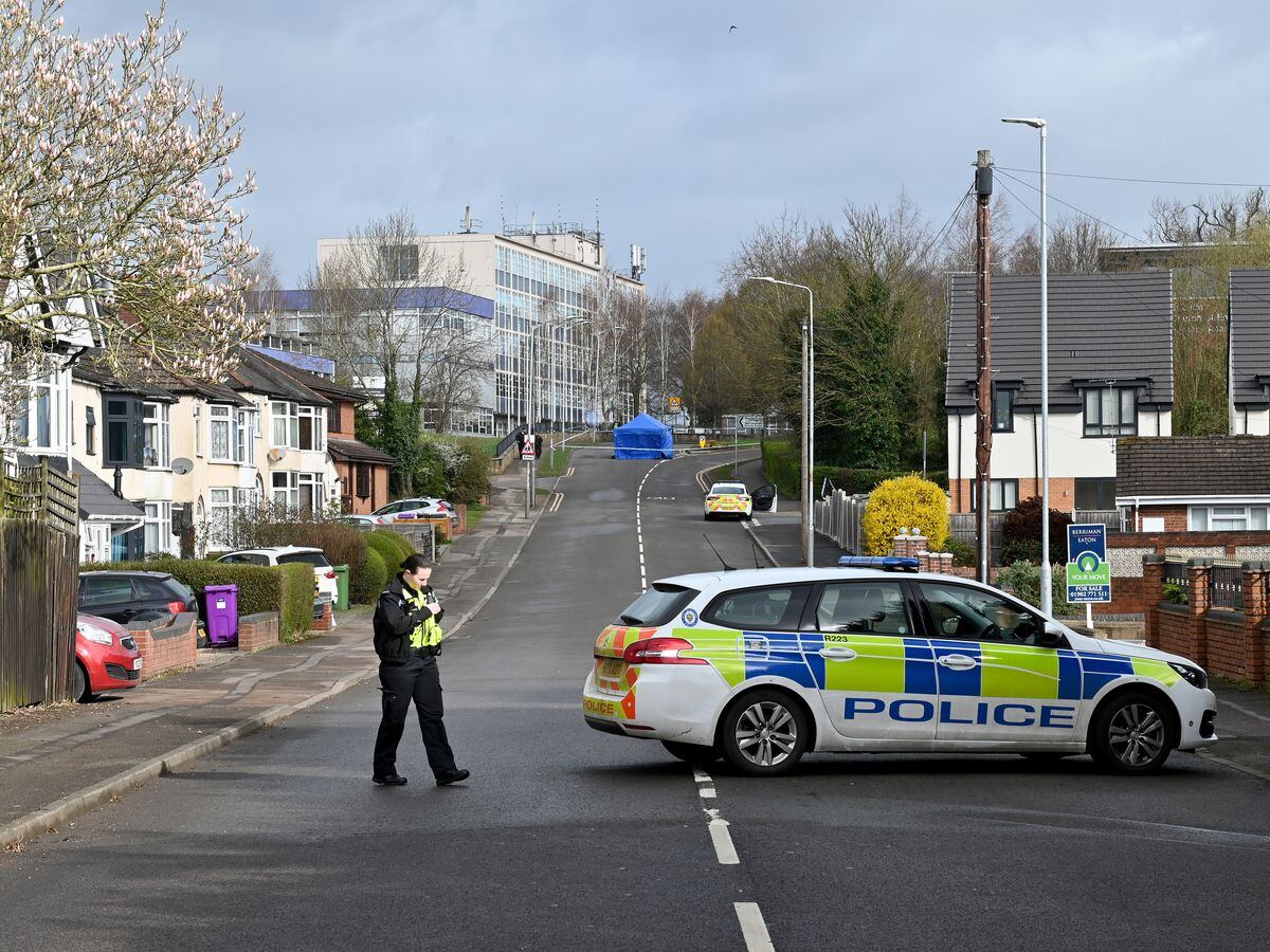The police cordon has now been lifted on Paget Road in Wolverhampton