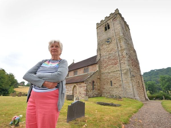 Church warden Janet Brick