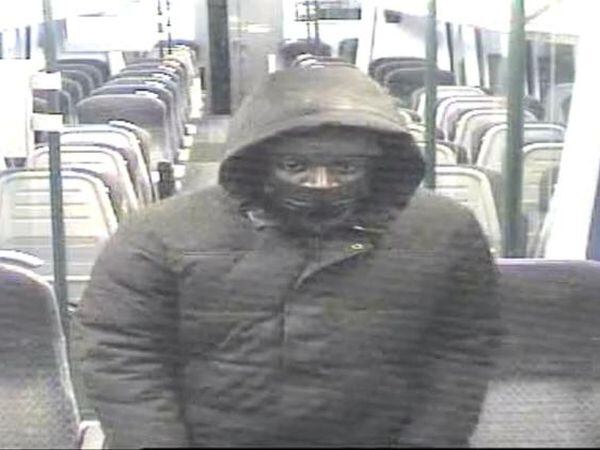 Police want to speak to this man in connection with the incident. Photo: British Transport Police