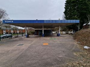 The former petrol station in Corngreaves Road