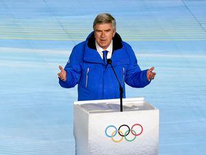 IOC president Thomas Bach says Russian and Belarusian athletes are being excluded from sports events as a protective measure