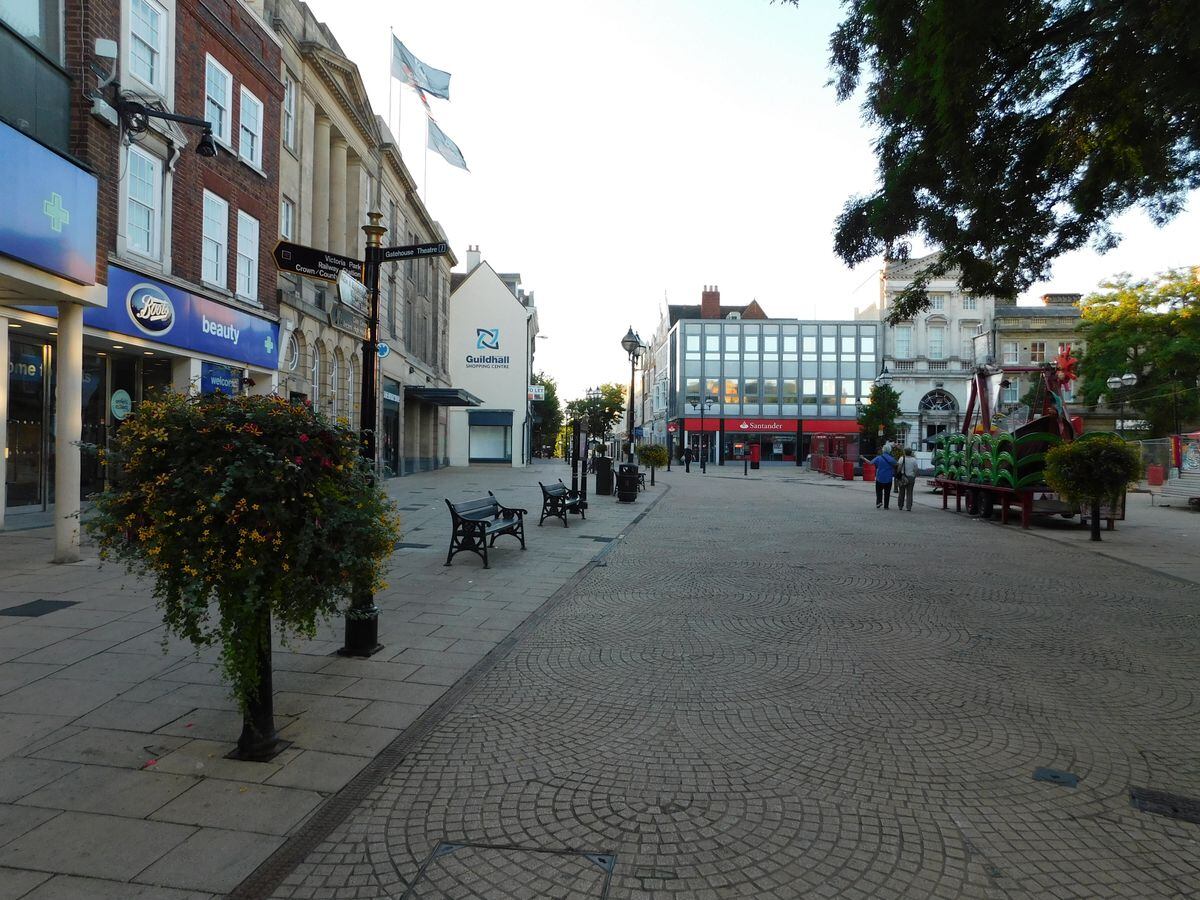 Market Square in Stafford