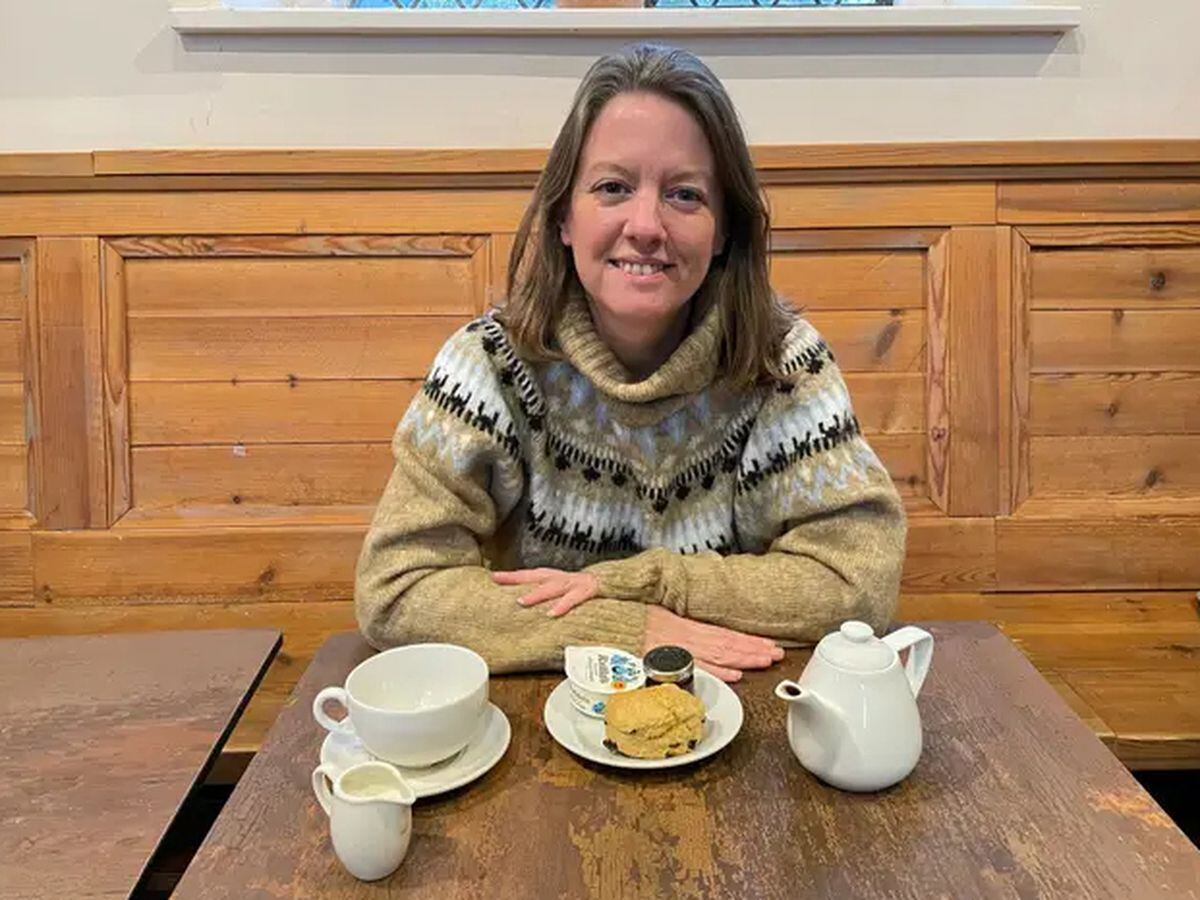 Sarah Merker has finished a decade-long project to sample a scone at every National Trust location. Photo: Sarah Merker/PA