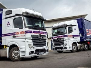Actros will soon make up two-thirds of the Andyfreight fleet of tractor units
