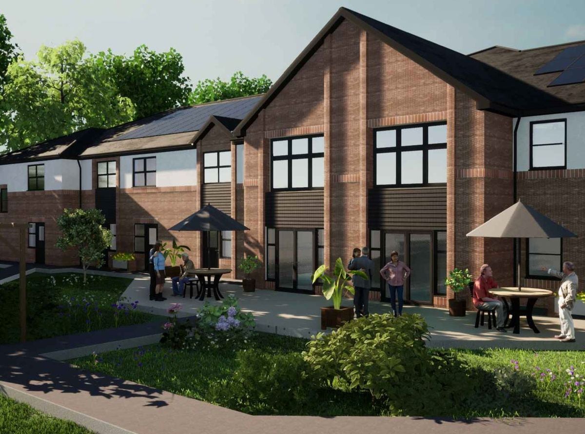 Artist impression of a proposed care home for the former Pelsall Villa Football Club site on Walsall Road.  PIC: LNT Care Developments