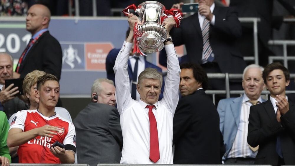Arsene Wenger just became the first manager to win the FA Cup ...