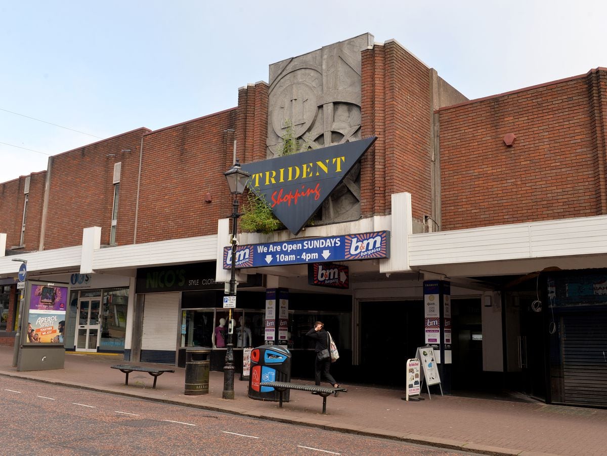 Plans to redevelop the Trident Centre in Dudley have been 'parked' for now