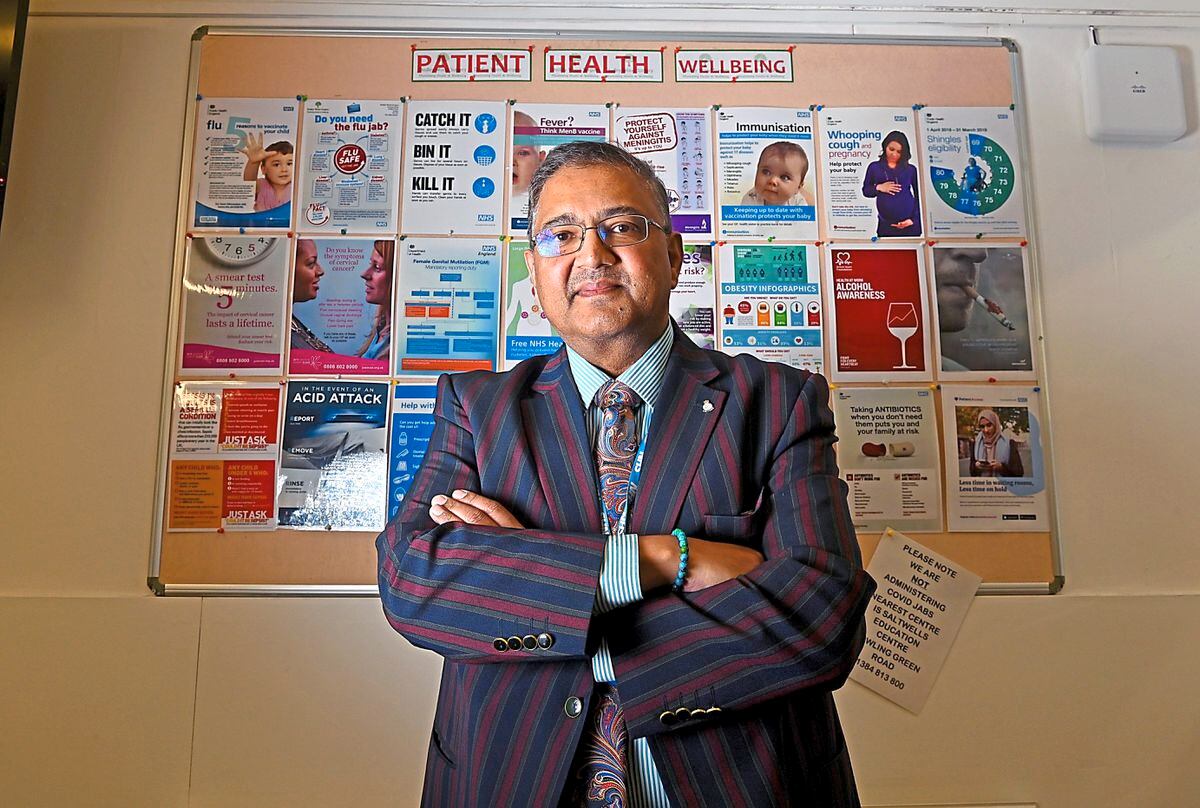GP Arun Venugopa, from Dudley Wood Surgery 