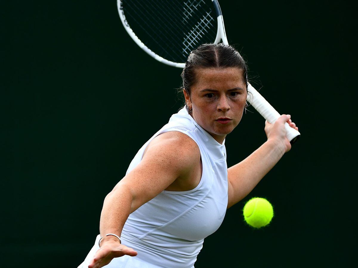 Sarah Beth Grey played in the women's doubles after recovering from heart surgery