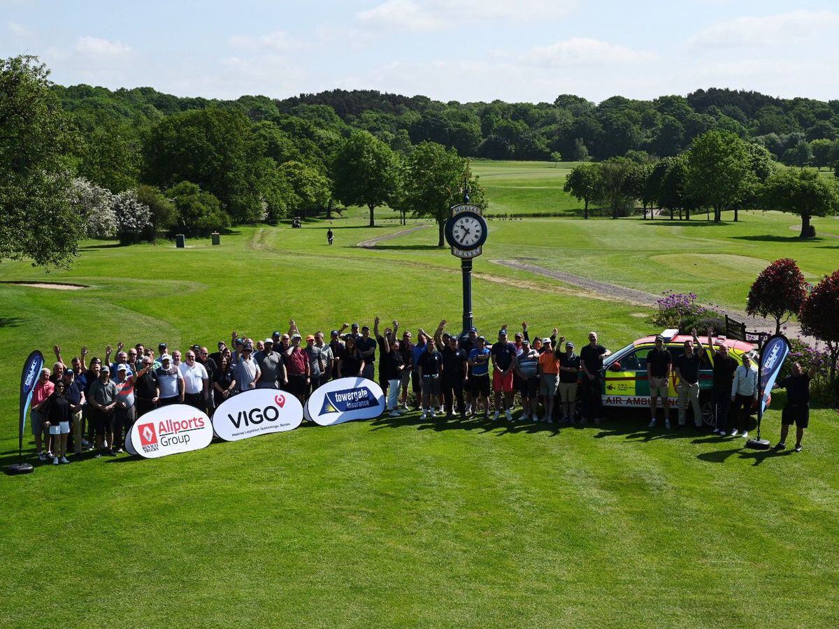 The golfers who took part