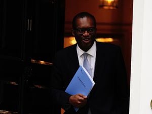 Kwasi Kwarteng leaves 11 Downing Street