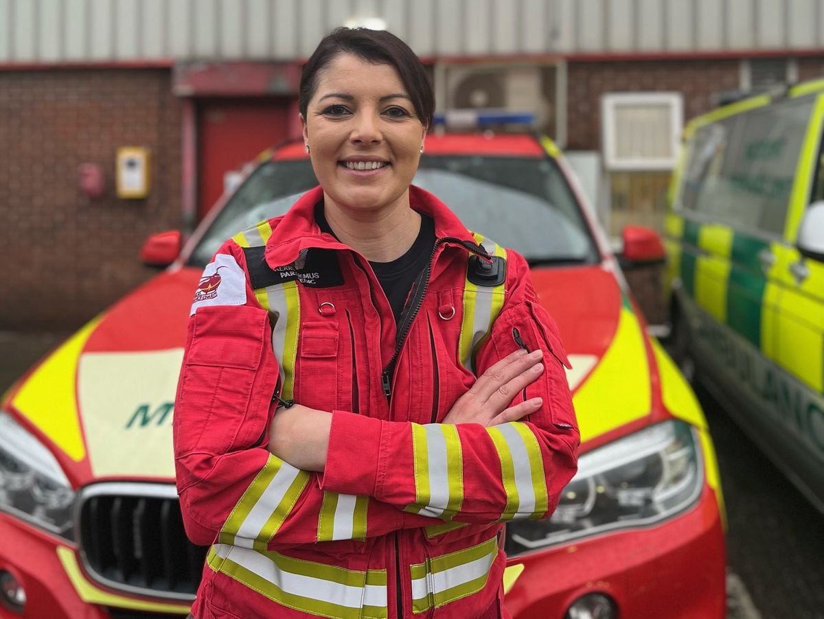 Kerry Hemus, critical care paramedic for Midlands Air Ambulance Charity is one of the team captains providing hints and tips for participants