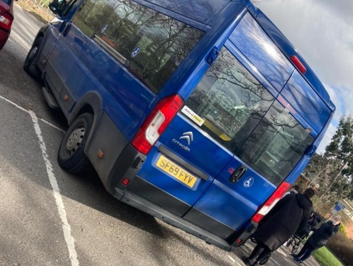 The vehicle was stolen from Harmony Care in Walsall