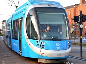 West Midlands Metro trams couldn't reach Wolverhampton St George's this morning