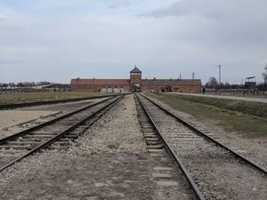 There was silence around Auschwitz-Birkenau