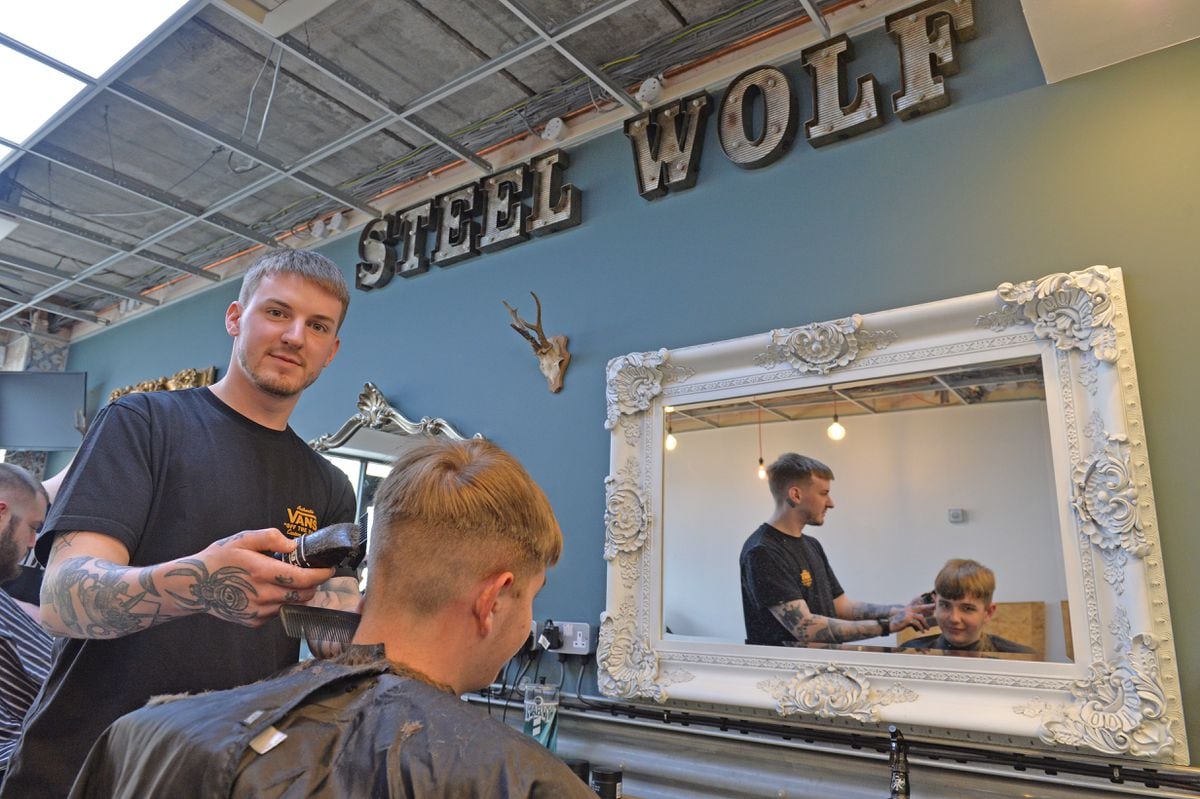 Steel Wolf manager Tom Simmons said it was all friendly competition with other shops