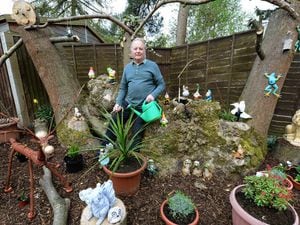 Plucky pensioner battles cancer and heart attack to create Wombourne wonderland garden