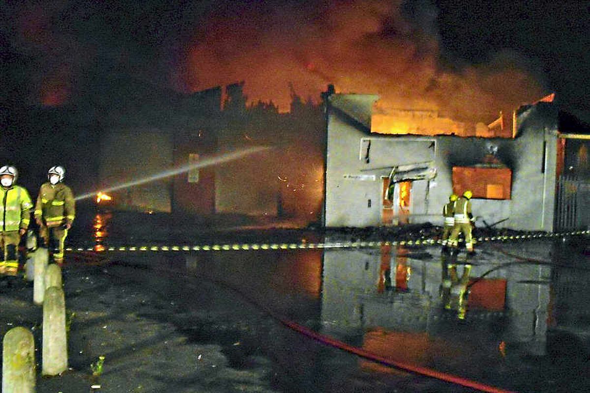 Residents evacuated after Stourport factory fire