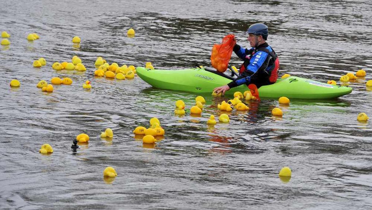 WATCH as hundreds flock to take part in annual Duck Race Express & Star