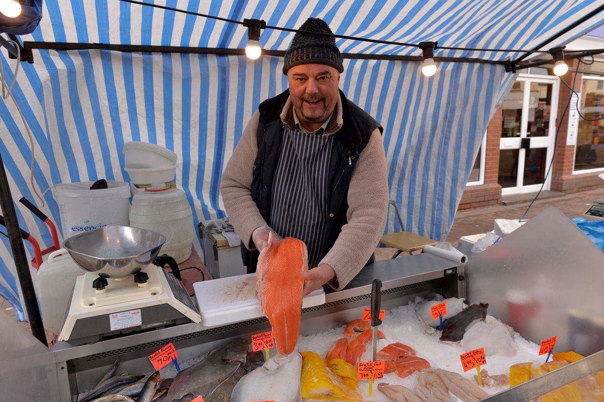 Fishmonger Martin Bowater