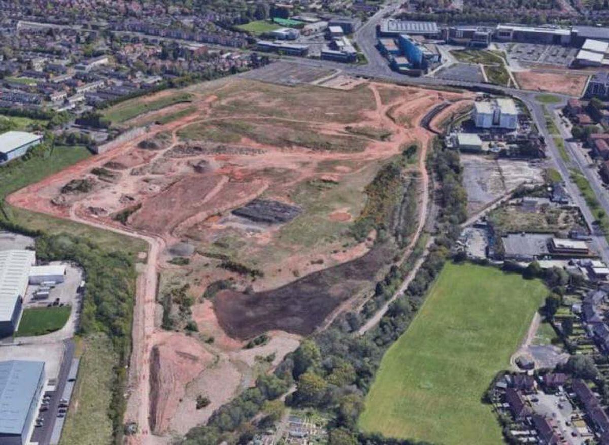 Aerial view of the former MG Factory site. Photo: Birmingham City Council