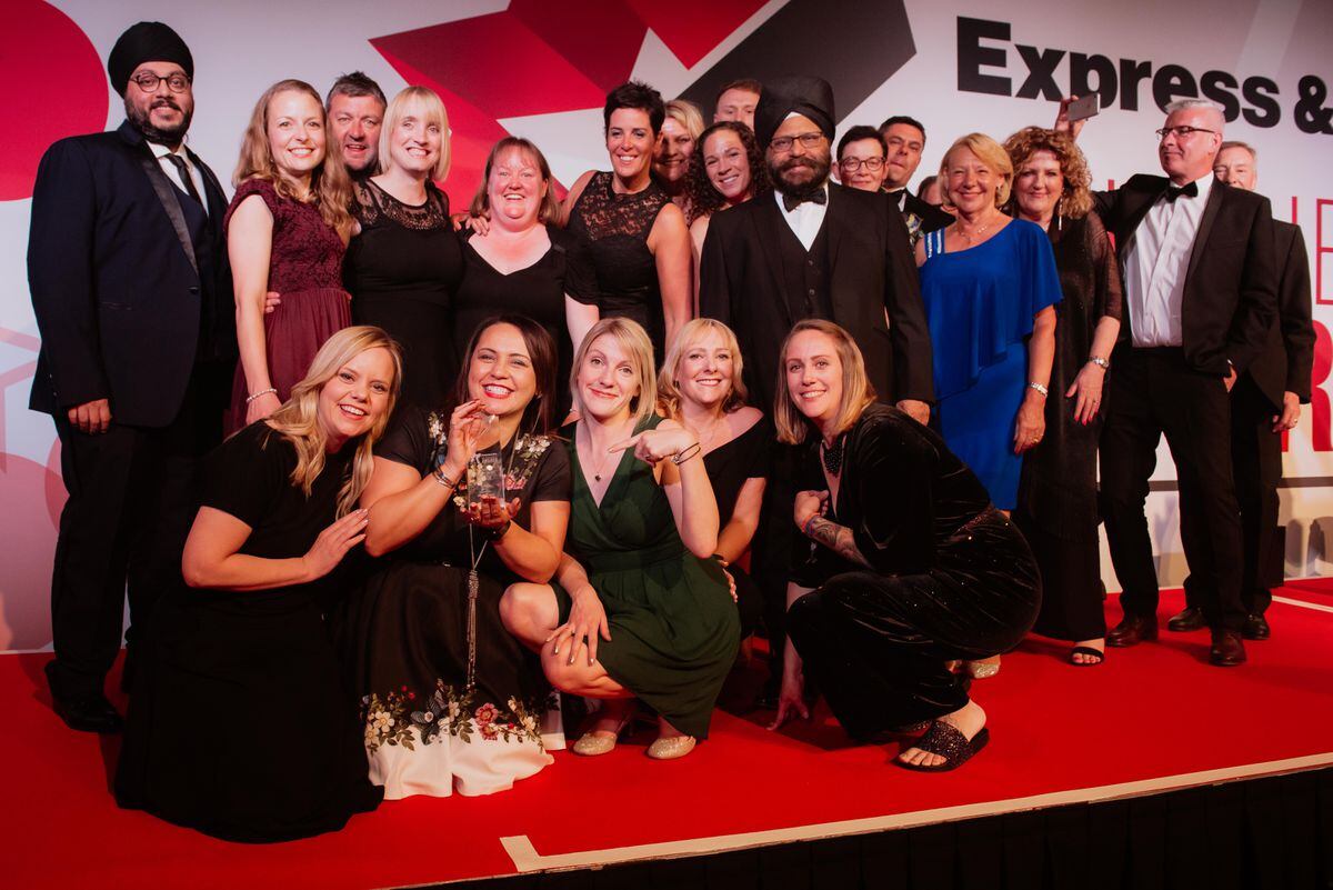 The Excellence in Customer Service Award was won by Wolverhampton-based Marston’s Beer Company at the last business awards dinner