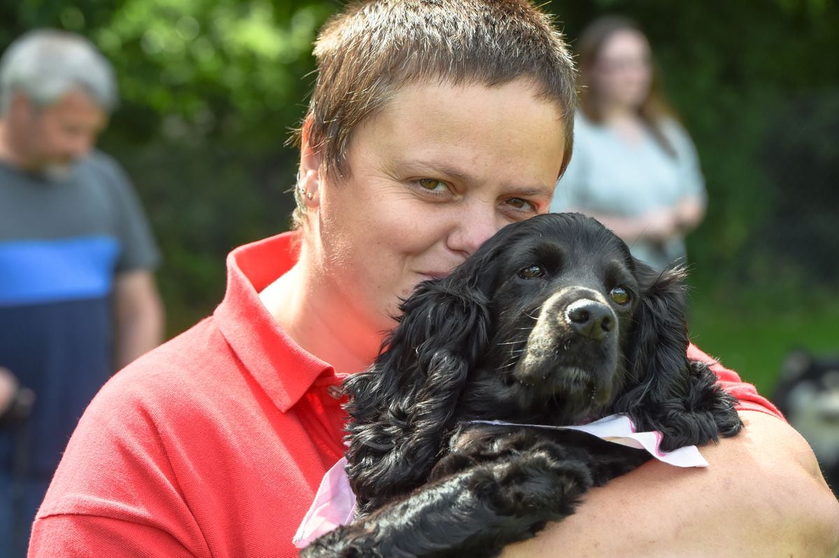 Shadow and Emma Bailey. Winners of Halesowen dog show at Highfield Park, Halesowen (Image: SnapperSK)