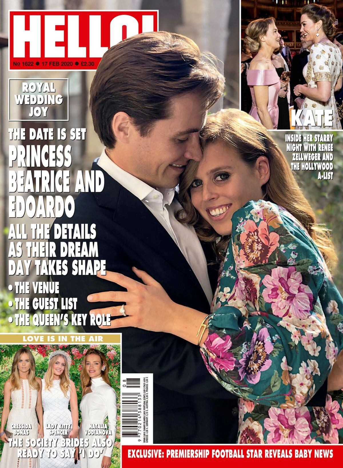 The couple feature in the latest edition of Hello! Image: Hello!/PA Wire