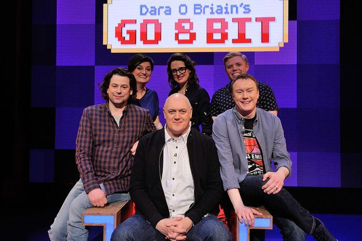 Comedian Dara O Briain hosts the geeky game show where celebs battle it out on various video games