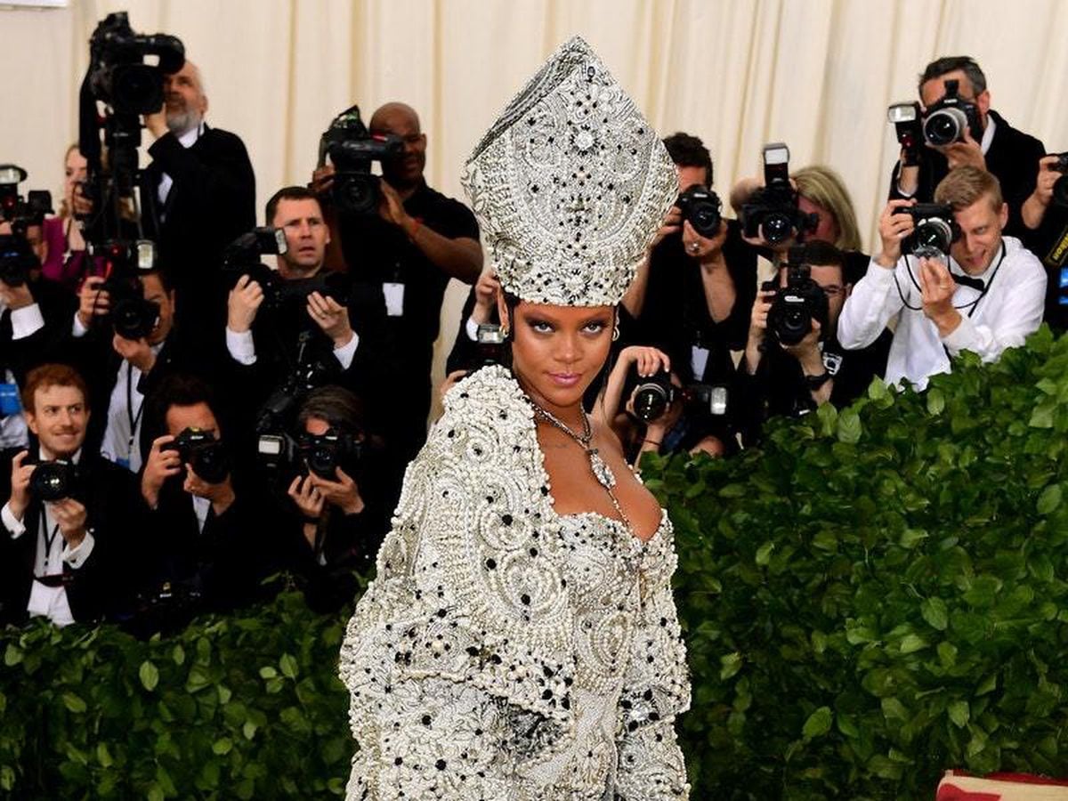 Rihanna reigns over the Met Gala in stunning Pope dress | Express & Star