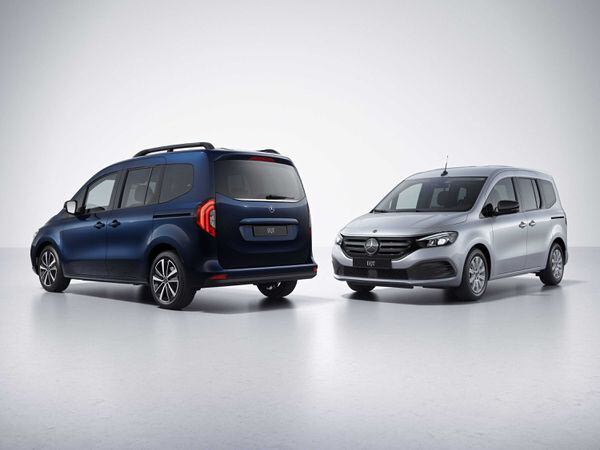 Mercedes reveals compact electric EQT van