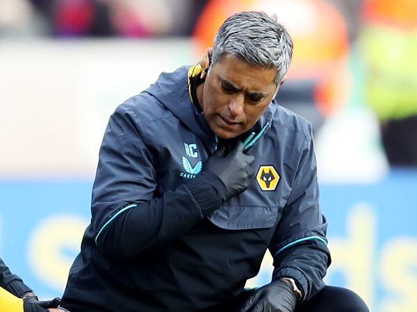 Doctor Rob Chakraverty in action during his two-year stint at Wolves. His departure has been confirmed today (Photo by Jack Thomas - WWFC/Wolves via Getty Images).
