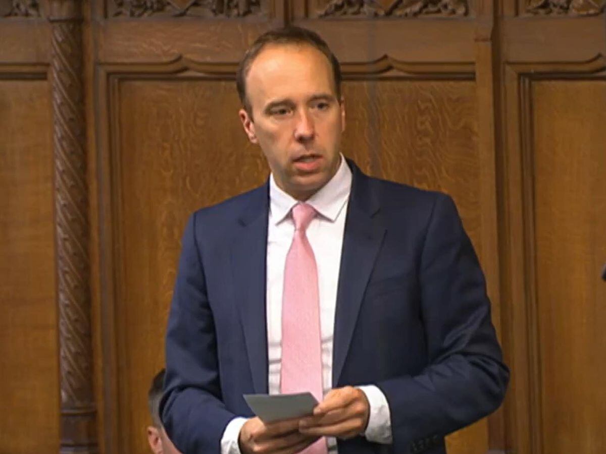 Matt Hancock returns to the Houses of Parliament in London for the first time since his Iâm A Celebrity appearance, to attend the second reading of his Dyslexia Screening and Teacher Training Bill