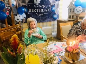 Doris Wilton celebrated her 102nd birthday at MHA Waterside House with two birthday parties.