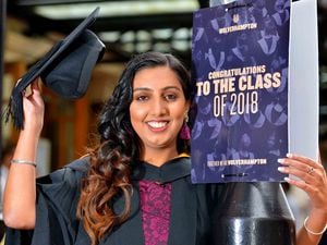 Aleesha Verma overcame health issues to graduate with a 2:1 at the University of Wolverhampton