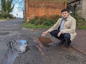Lib Dem Ryan Priest says the condition of Dudley’s roads is 'an embarrassment'