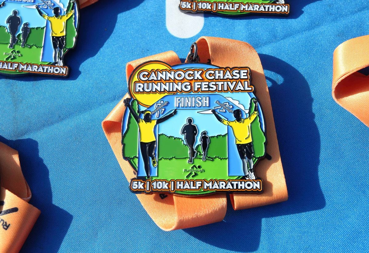 Every finisher would go home with one of the medals