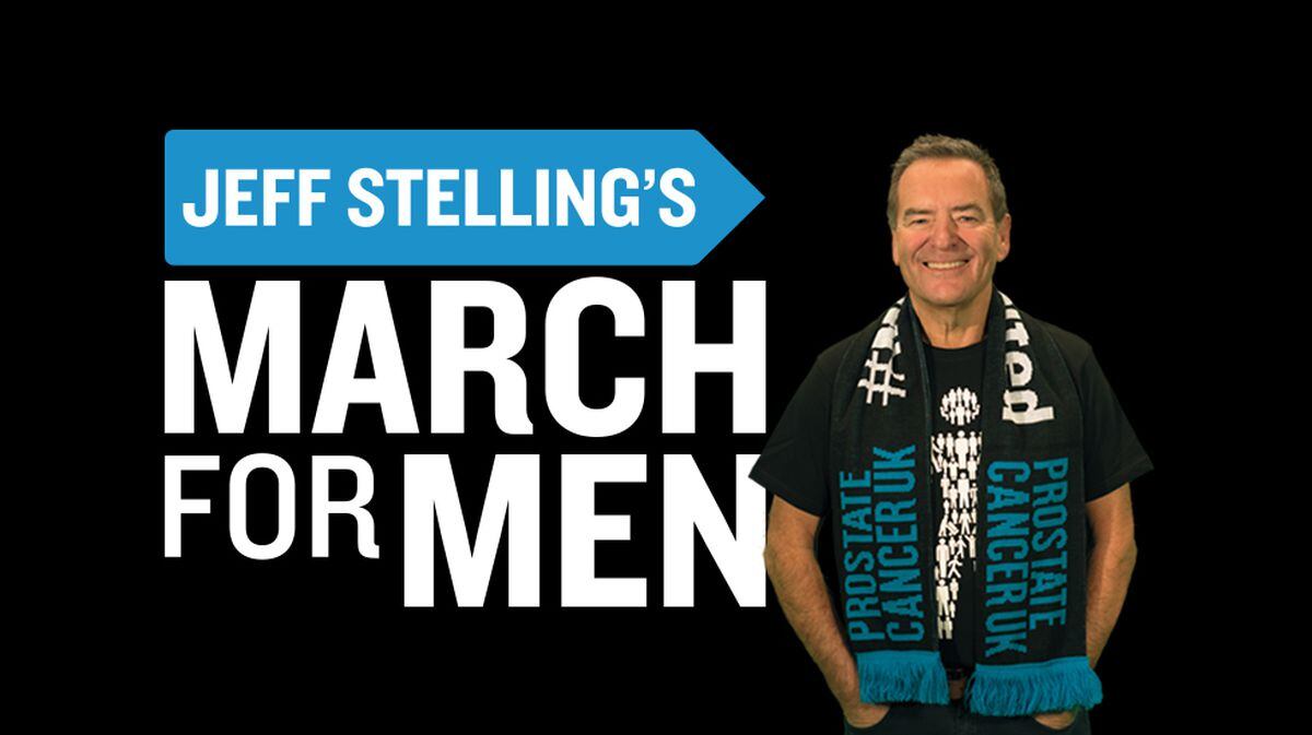 Jeff Stelling who is taking part in March for Men in June