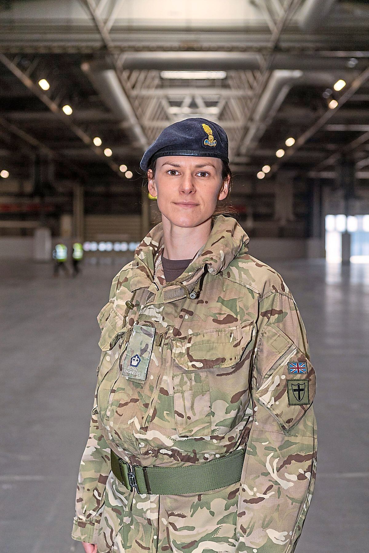 Royal Engineer Major Angela Laycock