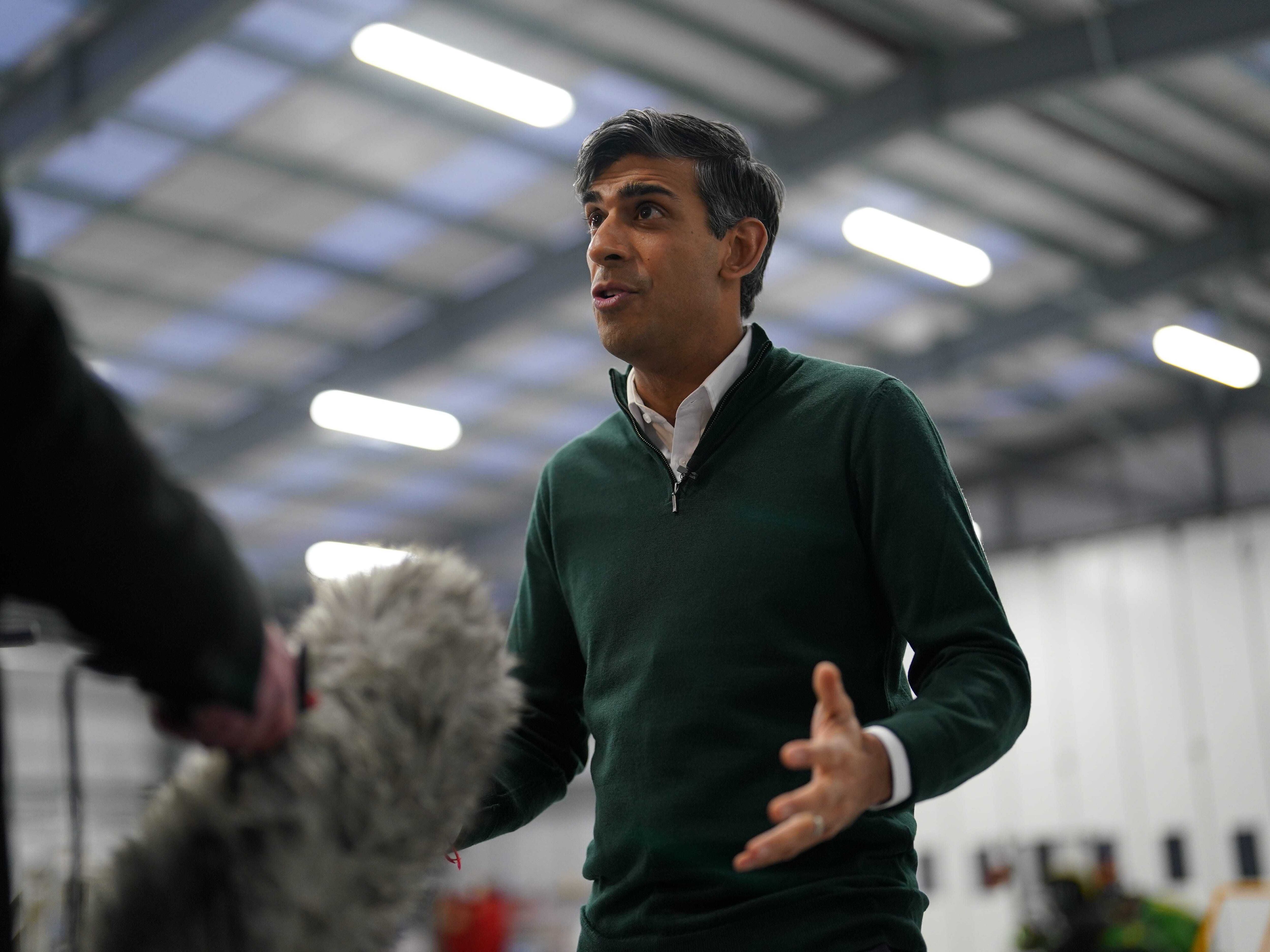 Sunak says barracks in his constituency ‘not right’ for large asylum centre