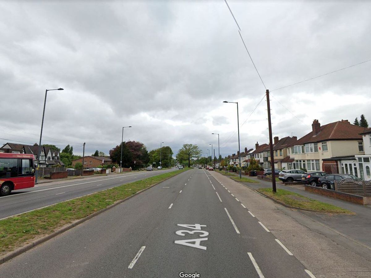 Walsall Road, Great Barr. Photo: Google