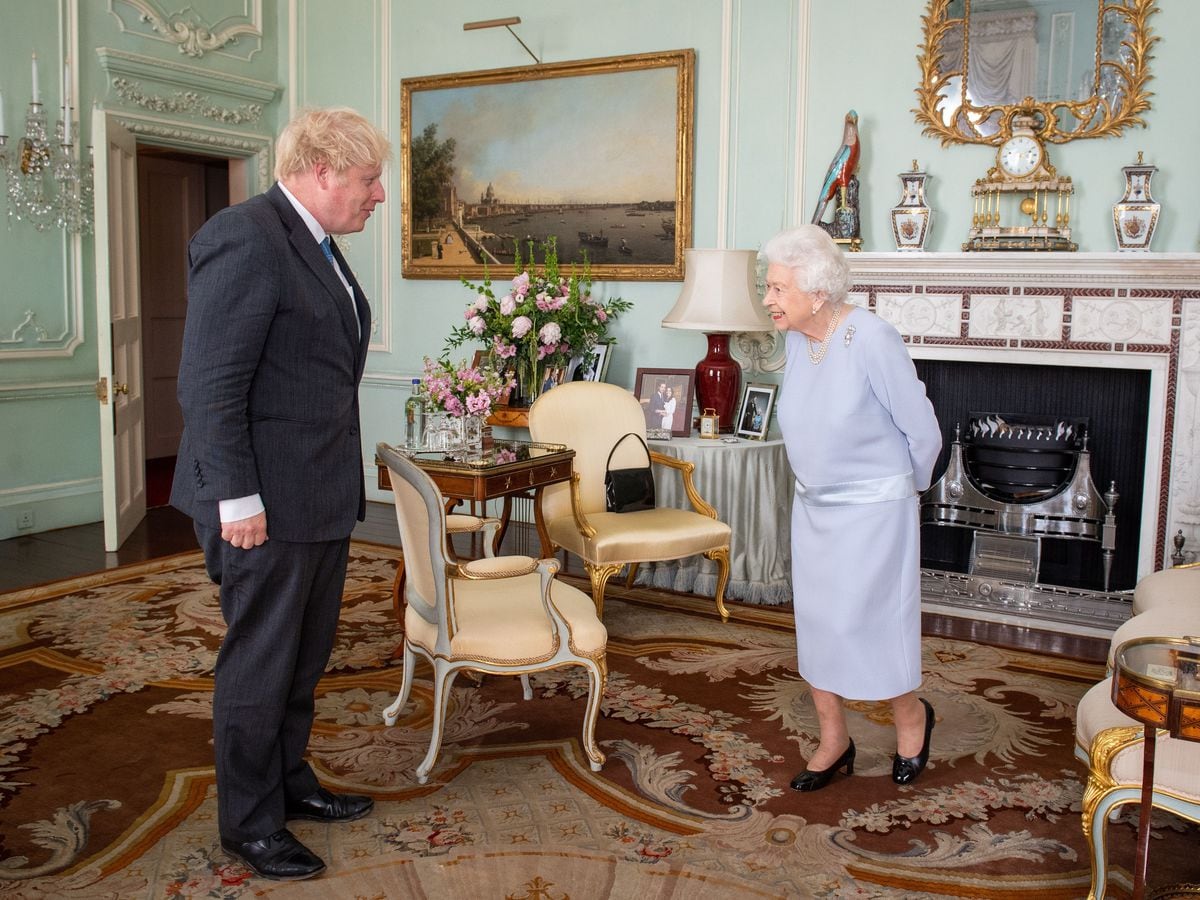 Queen Elizabeth II meeting PM