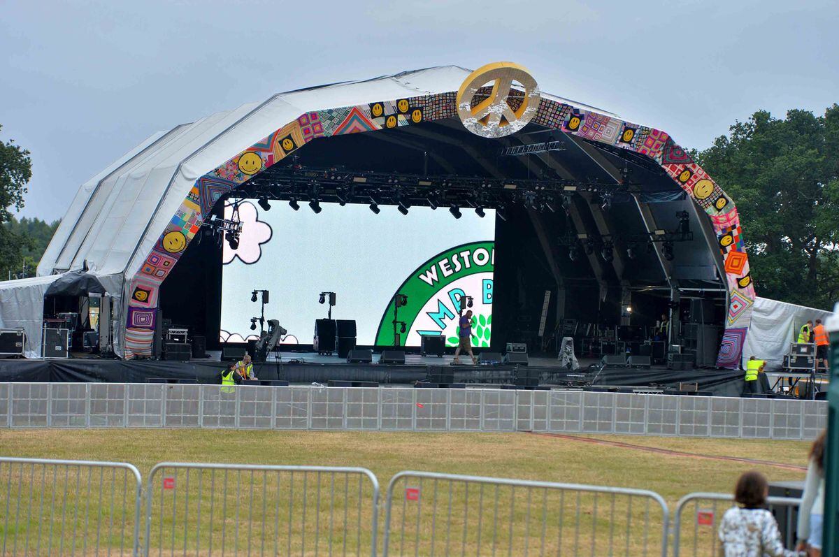 Weston Park prepares to welcome festival-goers