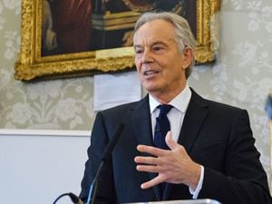 Sir Tony Blair delivers a speech on the future of Britain