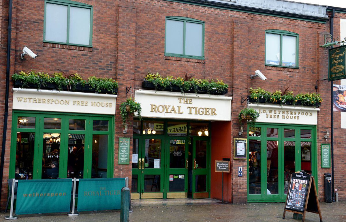 The Royal Tiger at Wednesfield is a converted bakery