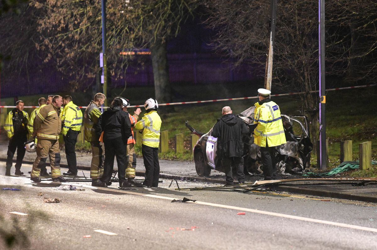 The two men died in a crash on Tuesday night. Photo: SnapperSK