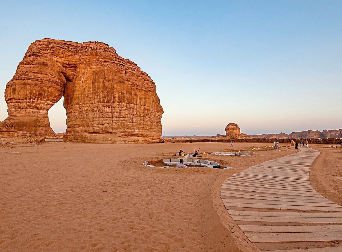 Elephant Rock, a photo stop in AlUla