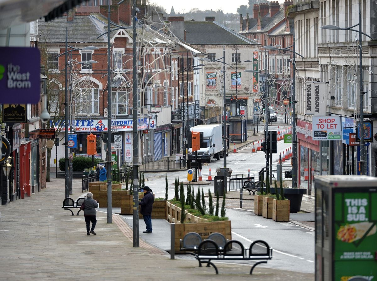 Victoria Street in Wolverhampton city centre is being permanently pedestrianised