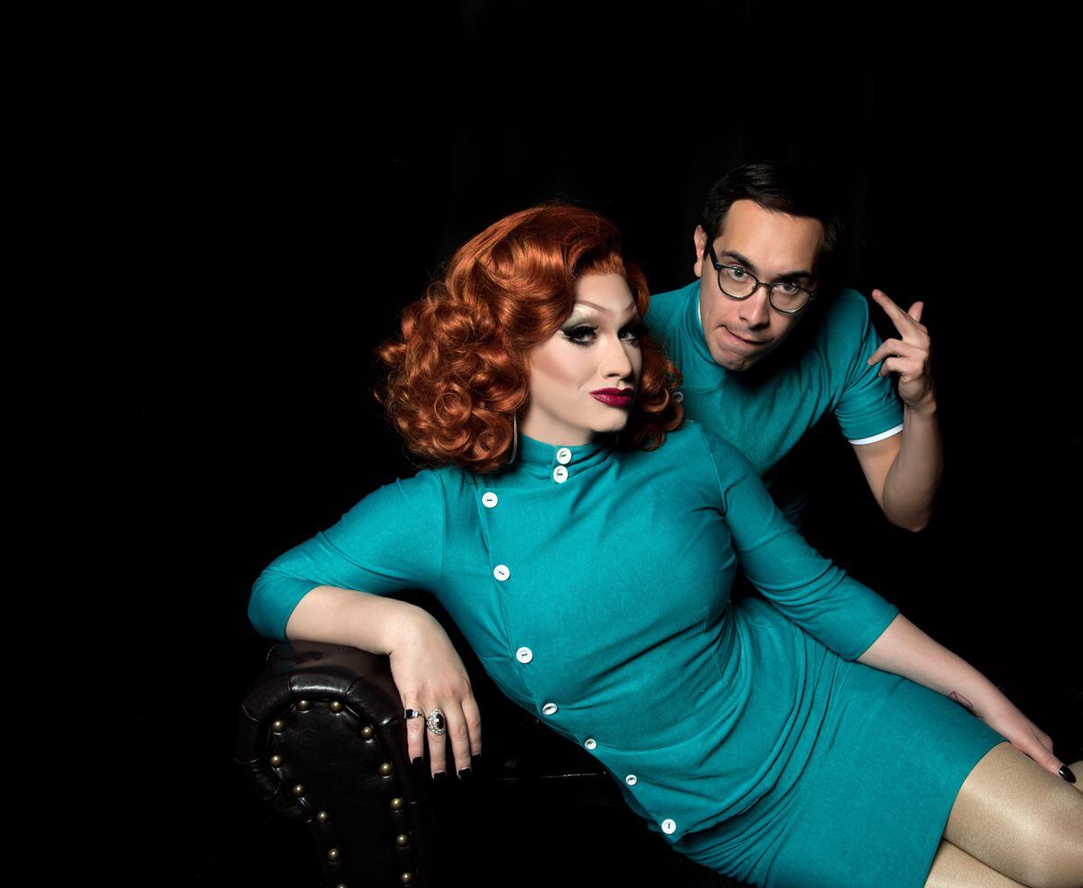 Jinkx Monsoon and Major Scales in The Ginger Snapped. Photo by: Alberto Guzmán Colón