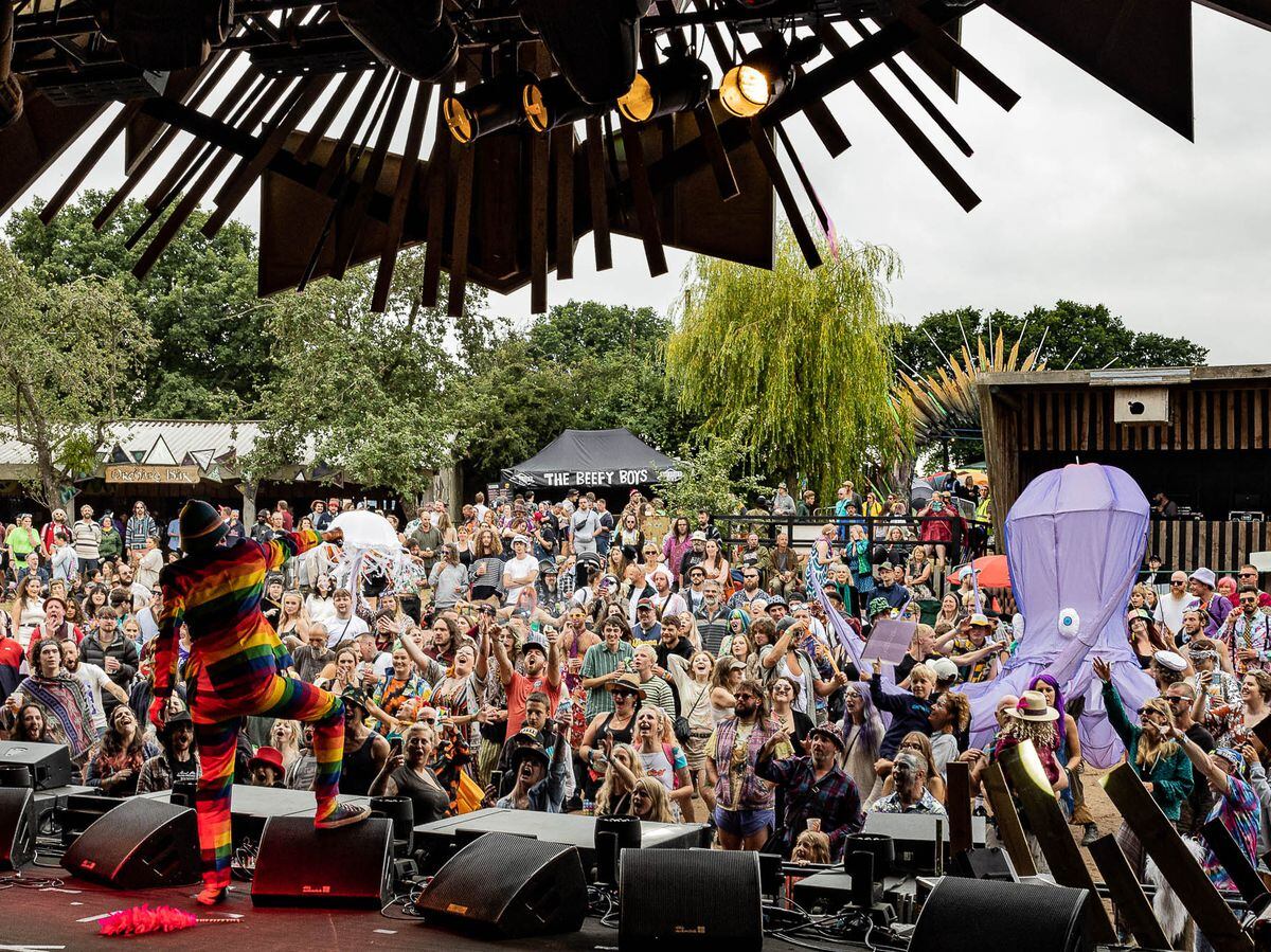 The festival is one of colour for those performing and those taking in the music and sounds. Photo: Maggie James